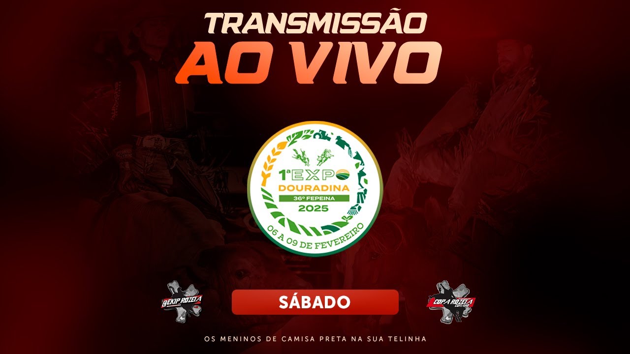 DOURADINA-PR 2025 | SÁBADO (AO VIVO)