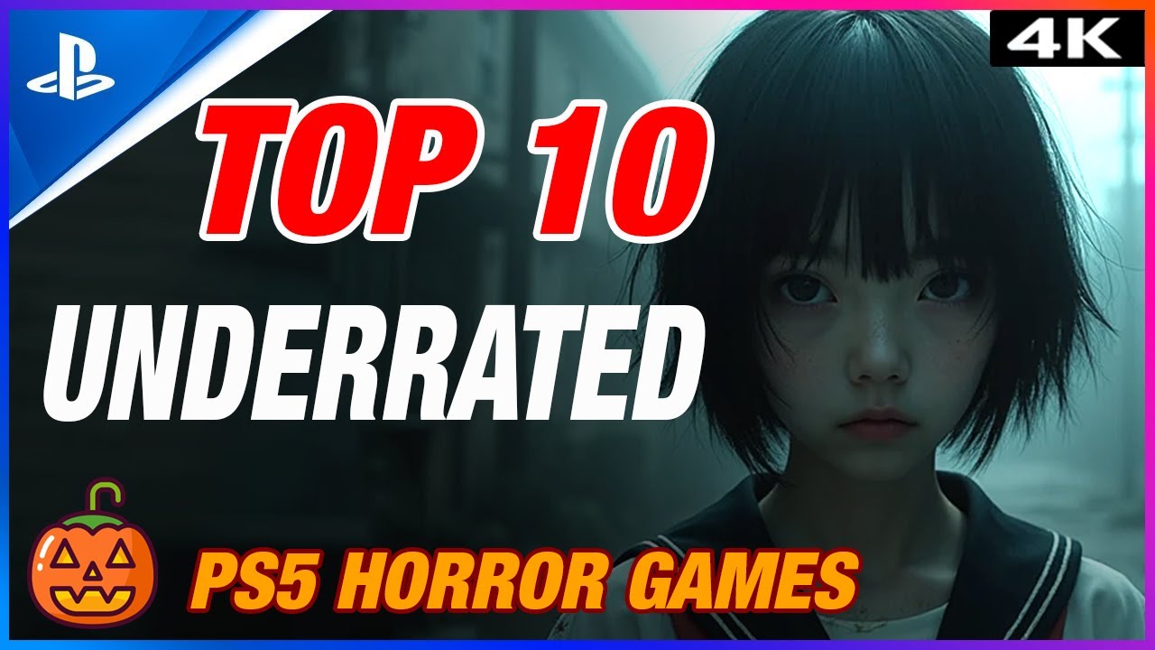 Top 10 Underrated Horror Games You Missed on PS5 This Halloween | PS5 Gameplay Hub