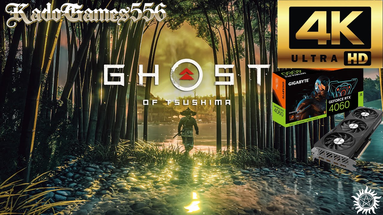 RTX 4060 OC #ghost of tsushima EM #4K #RTX4060OC