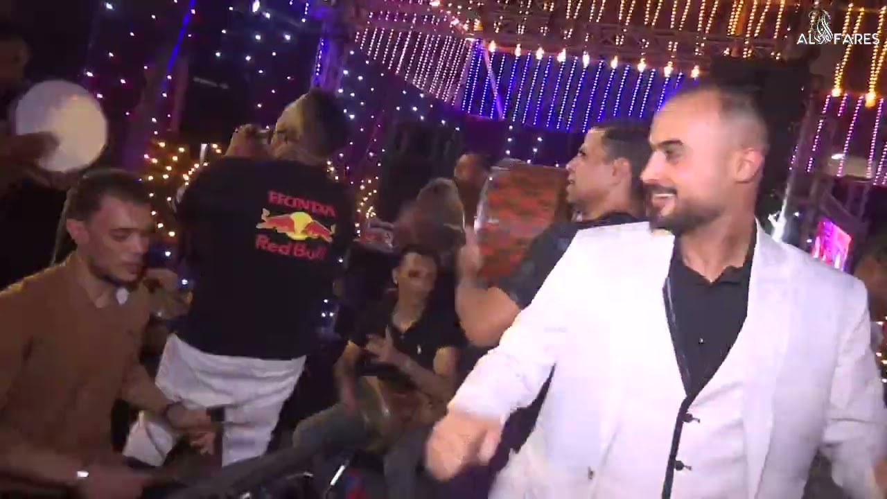 النجم الفنان كريم زيان ولعها هو والمبدع الماظه من فرحه الزواوي