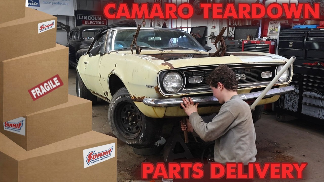 Partial Camaro Teardown & Parts Unboxing!!