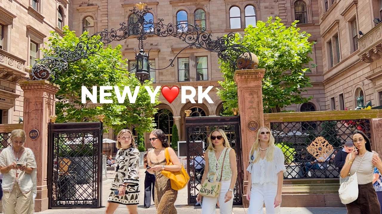 [4K]🇺🇸NYC Walk🗽A Perfect Summer Day in New York City😎🍹Elegant Upper East Side & Red Hook | June 2026