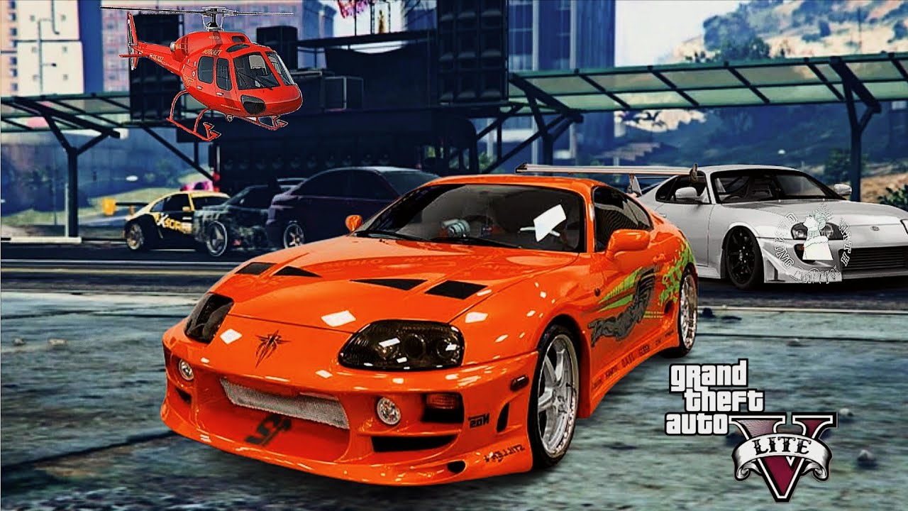 GTA V LITE SUPRA GAMEPLAY ( LITE Mod+Graphics MODS) ☠️