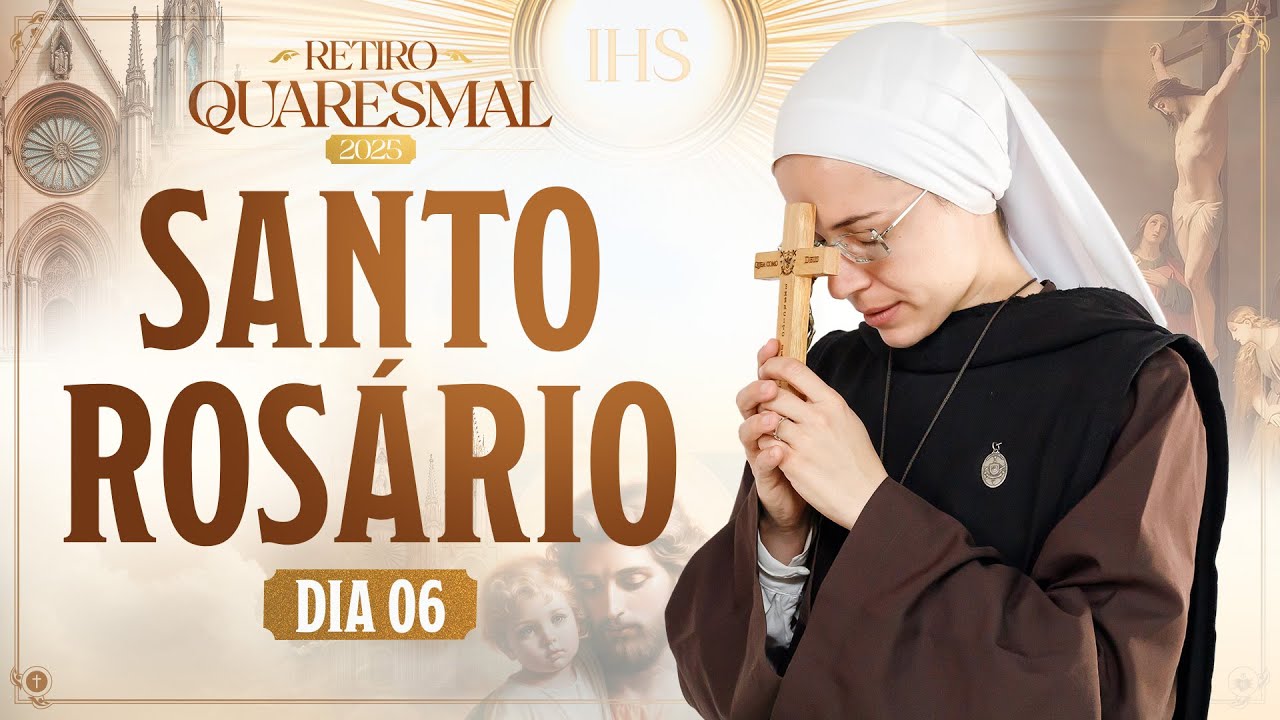 Santo Rosário da madrugada 3:45h | QUARESMA 2025 | 6º DIA - 11/03 | Instituto Hesed