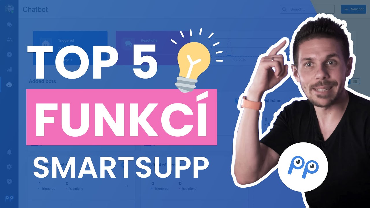 TOP 5 funkc&iacute; Smartsupp, kter&eacute; mus&iacute;te zn&aacute;t