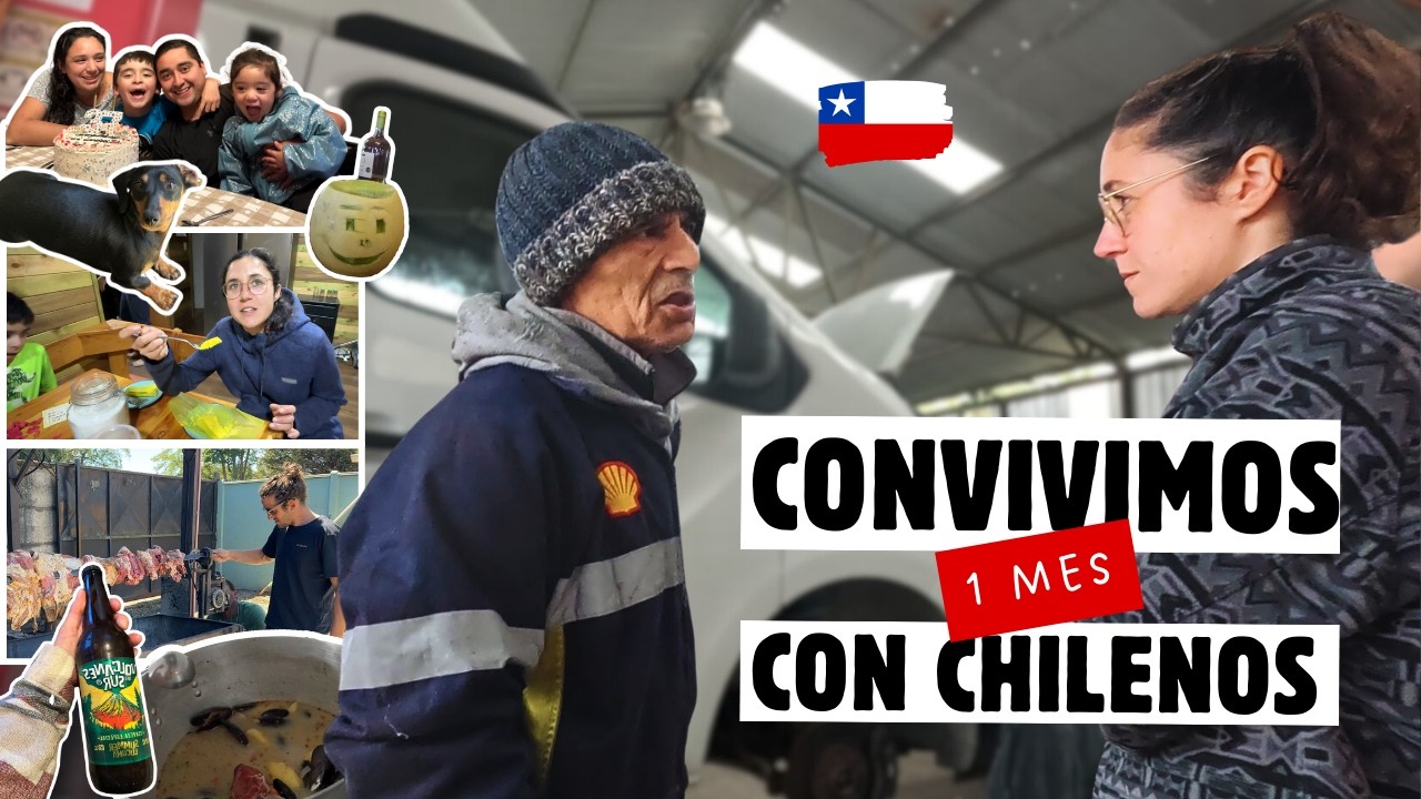 ASÍ se VIVE en CHILE 🇨🇱👉 Nos ACOGE una FAMILIA CHILENA por MÁS de 1 MES  | EP61