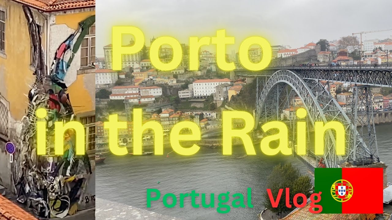 Rainy Day in beautiful Porto Portugal