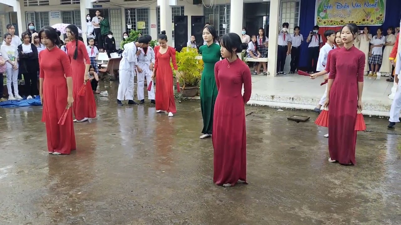 Trường THCS Thạnh Quới_Hội diễn văn nghệ: Tiết mục múa lớp 9/1: Hào khí Việt Nam