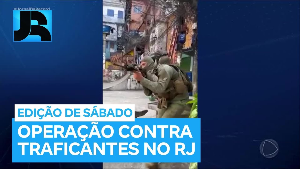 Policial é baleado em operação contra traficantes do Ceará escondidos no Rio de Janeiro