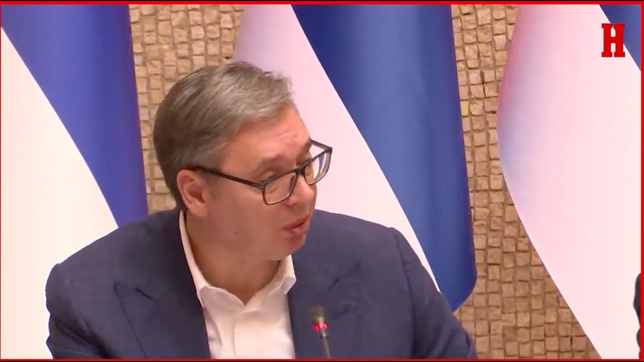 Vučić na sednici Vlade povodom situacije u NIS-u
