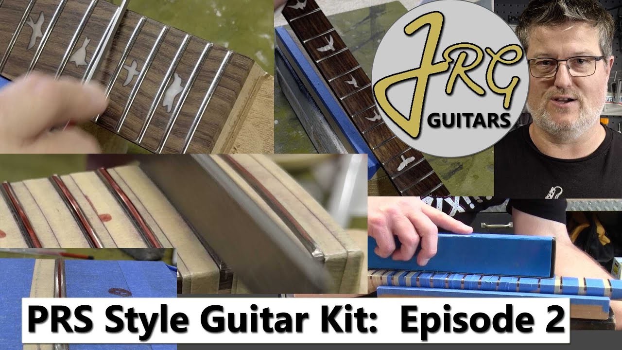 PRS Style Guitar Kit Build:  Episode 2