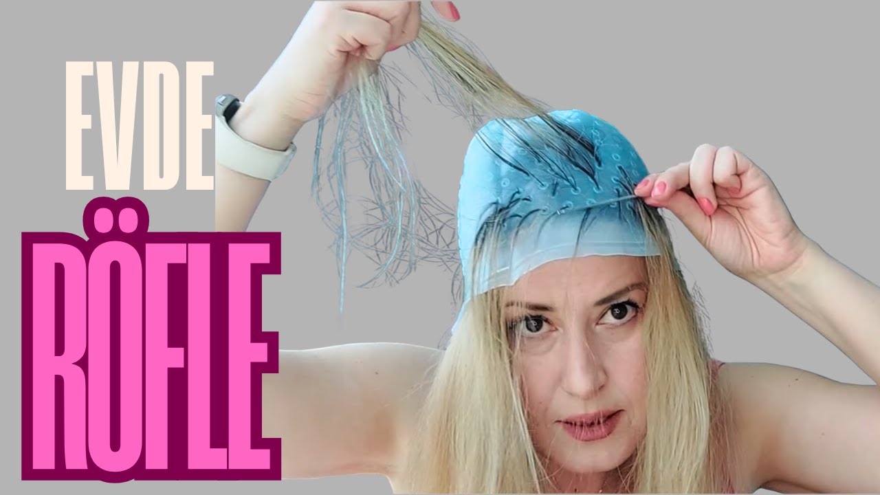 bone ile röfle denedim  (Palette Açıcı Uil ile saç açma, Loreal Mor Şampuan ile cila)
