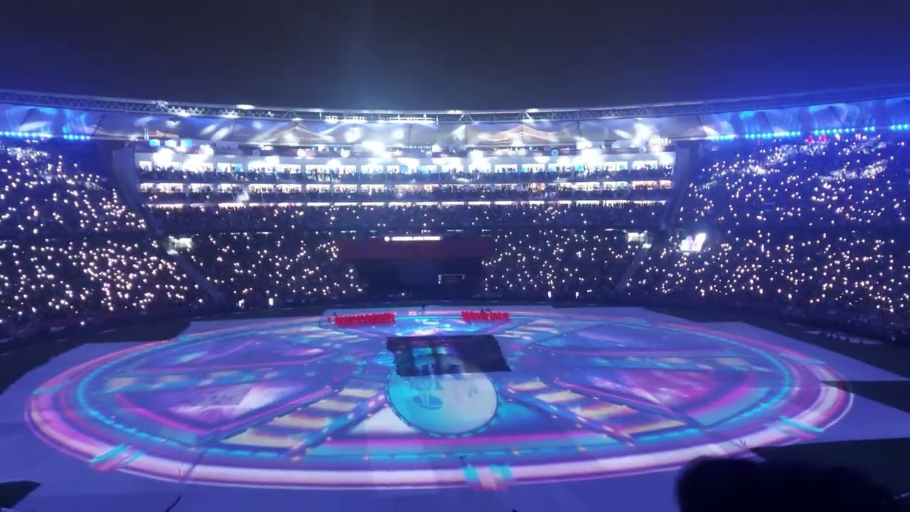 Projection Mapping & Live Performance | IPL 2023 Final Mid Show Full Video | CSK vs GT