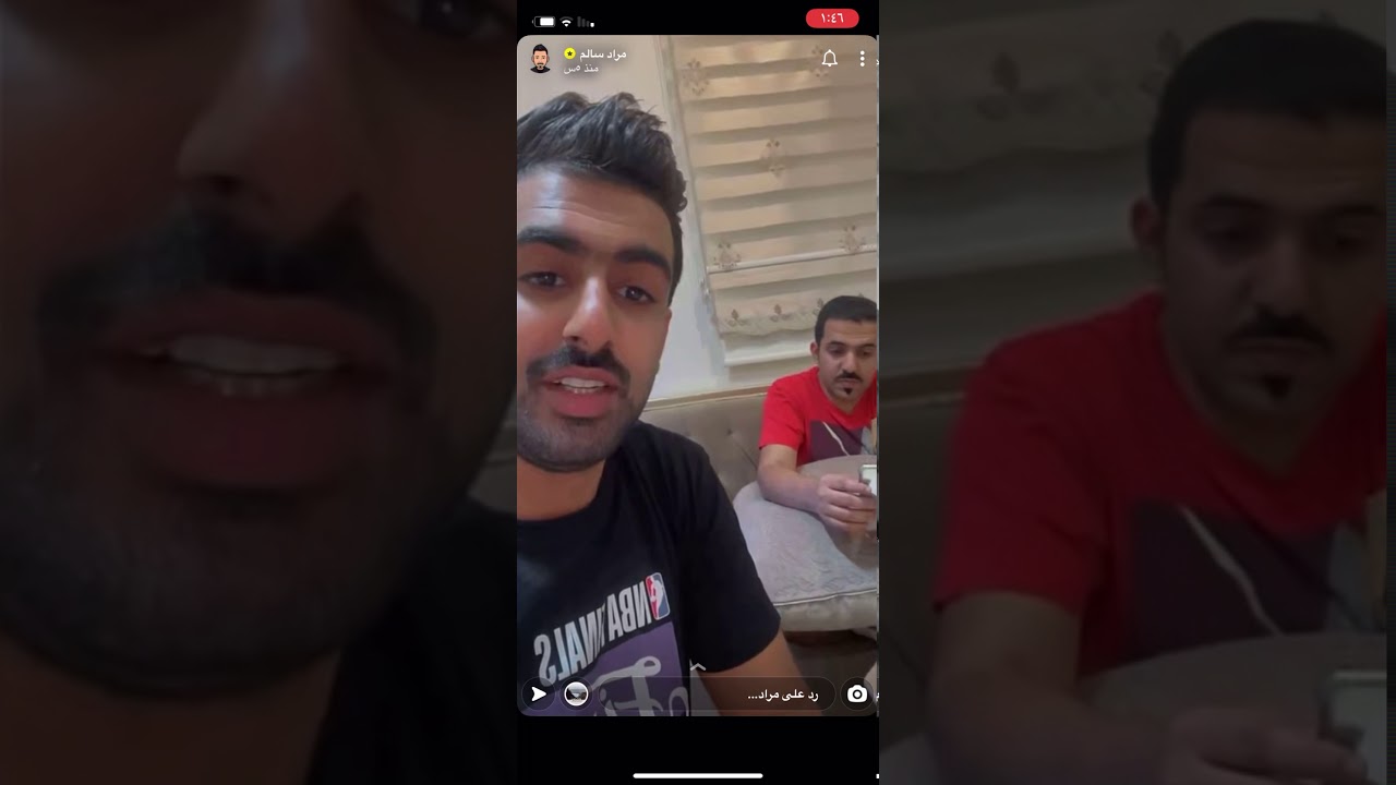 سنابات محمد سالم مراد سالم علي اخوهم يغني😂