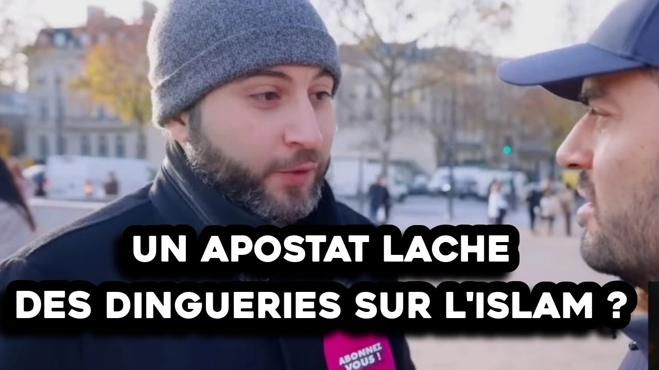 UN APOSTAT RACONTE N'IMPORTE QUOI SUR L'ISLAM