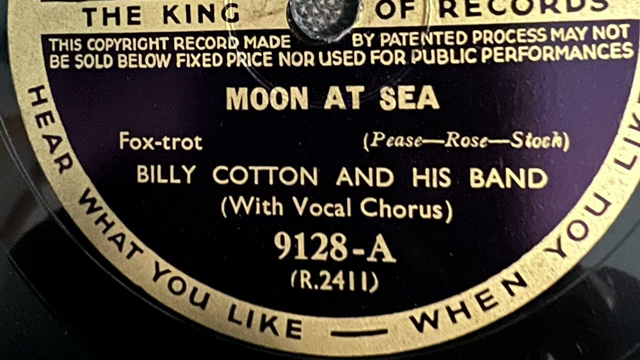 Moon At Sea - Billy Cotton And His Band 1937