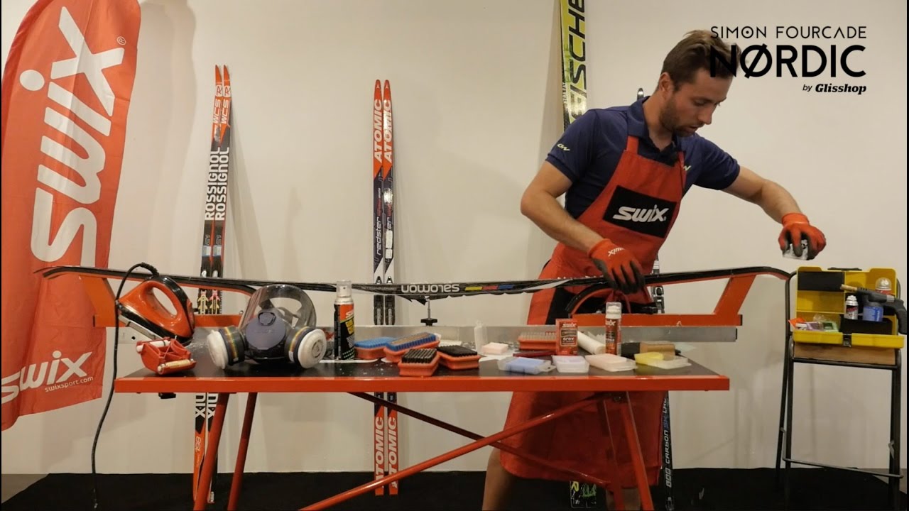 Tutoriel Simon Fourcade Nordic :  Fartage Compétition Base Raclage Brossage