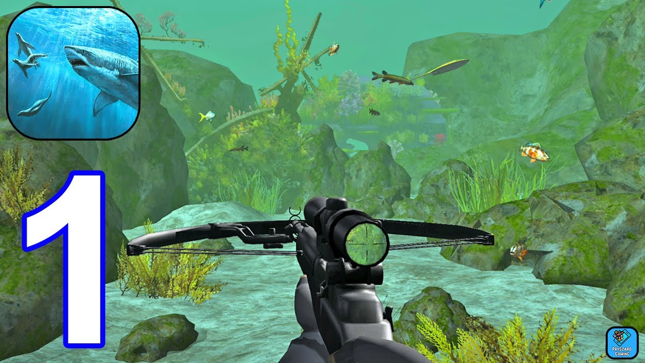 Hunting Fish Shooting : Hunter - Gameplay Walkthrough Part 1 Levels 1-22 iOS, Android Gameplay