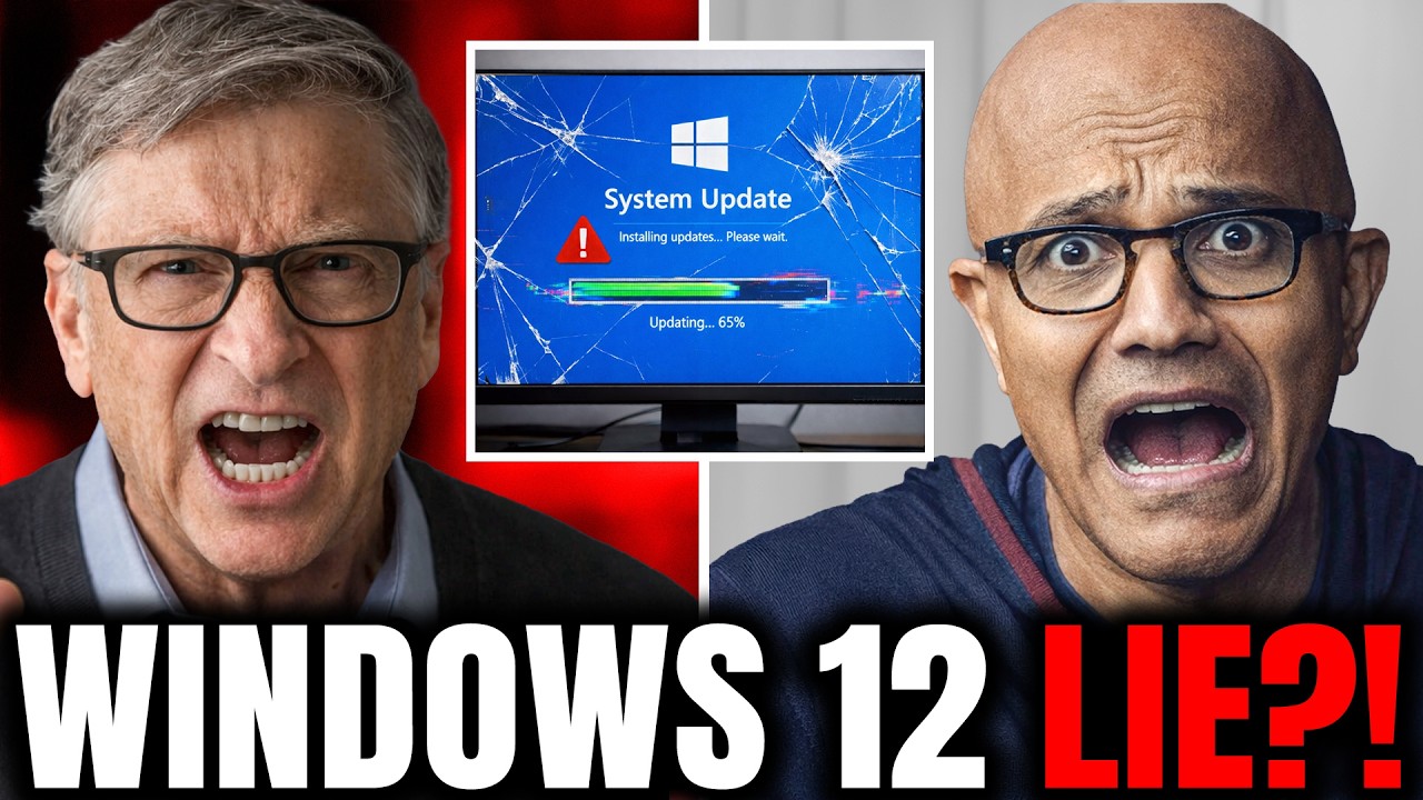 Bill Gates FURIOUS As Microsoft EXPOSED For Lying About Windows 12