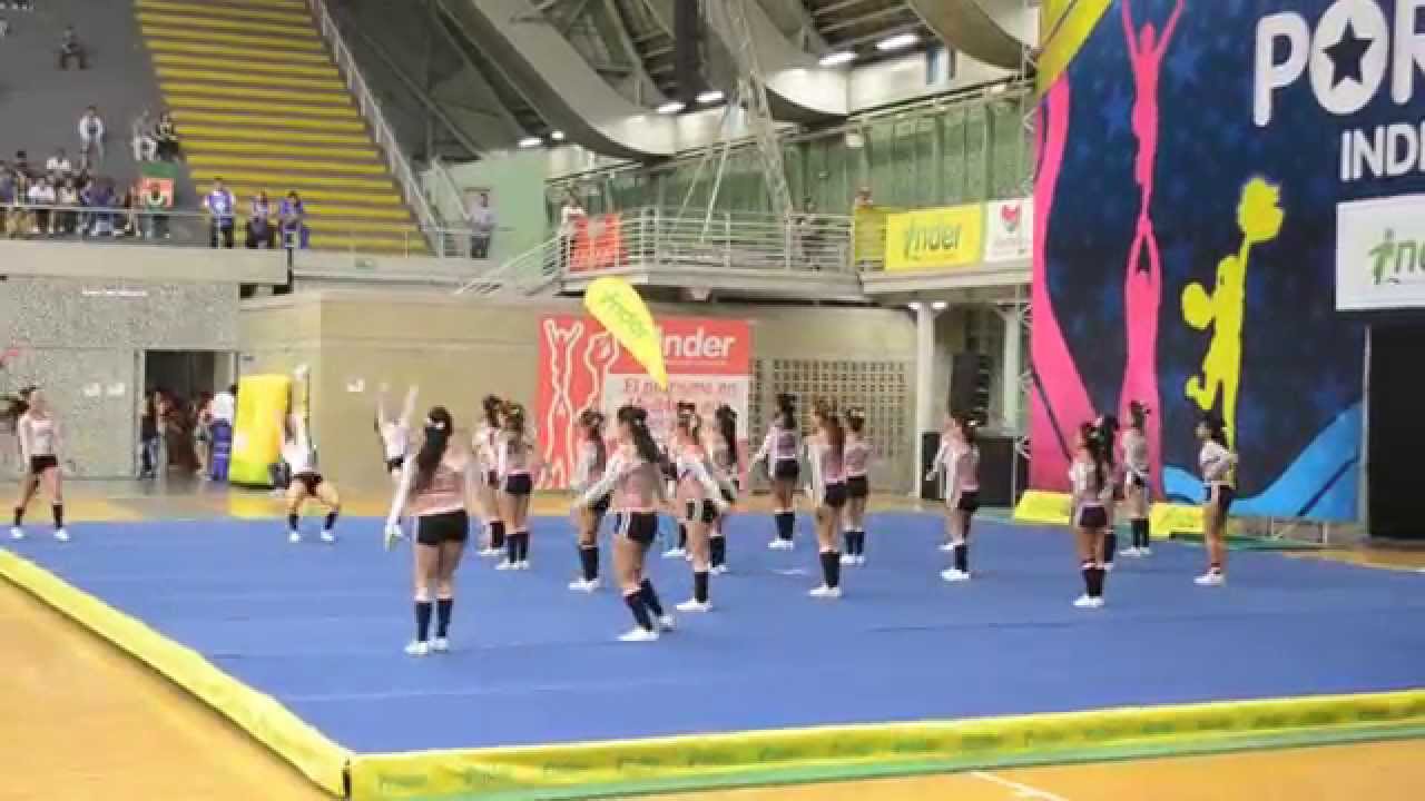 Colombian All Stars Nivel 5 Femenino - Campeonato Nacional de Porrismo Inder Medellín 2014