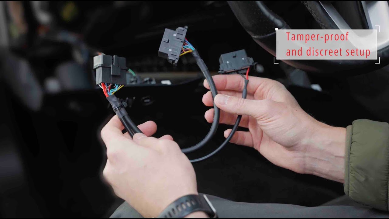 Hide Your OBD Device Car Security with CarLock Y stealth Cable