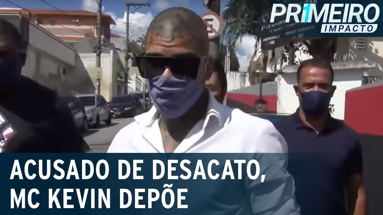 MC Kevin presta depoimento depois de acusação de desacato | Primeiro Impacto (04/02/21)