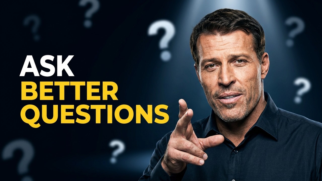 Don't Ask These WORST Questions to Yourself | Tony Robbins Motivation