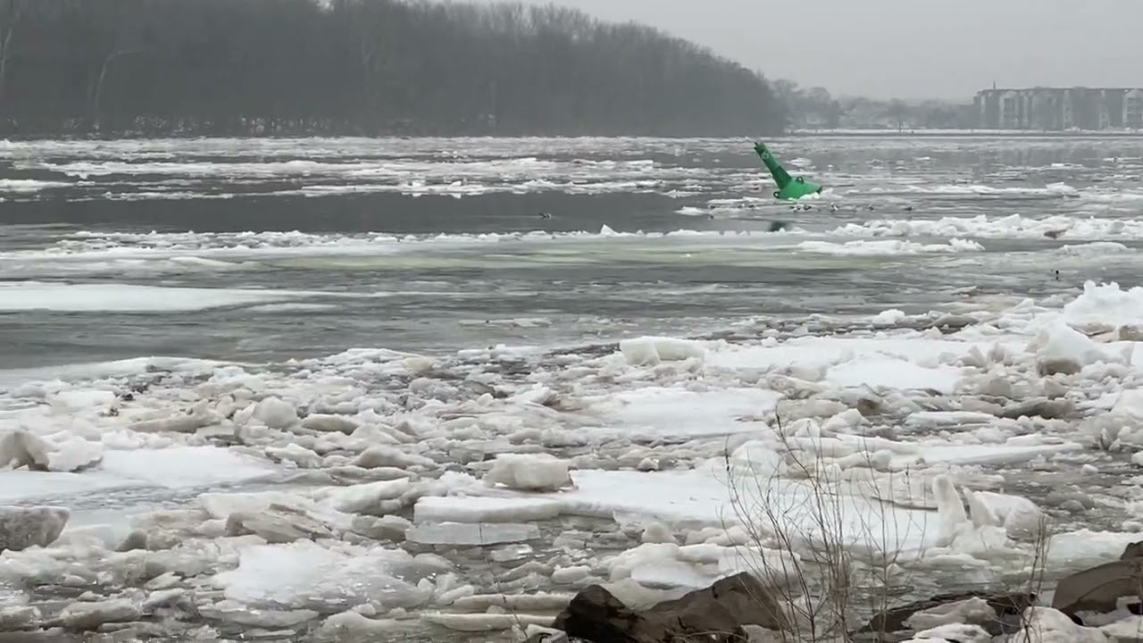 Almost a Month Later  is melting  River Runs February 18, 2026