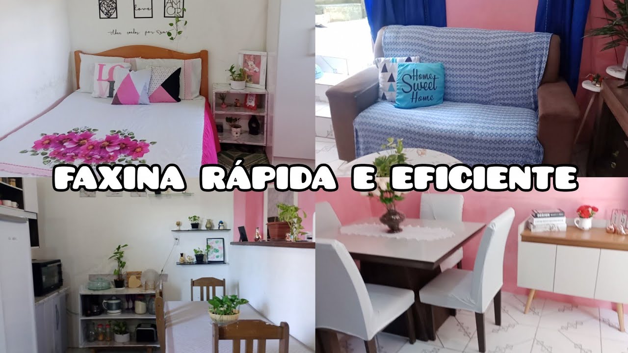 COMO MANTER A CASA LIMPA EM POUCO MINUTOS FAXINA COMPLETA 
