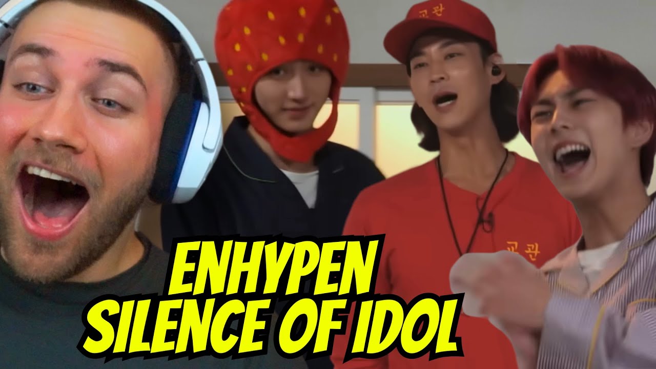 Я НЕ МОГУ ПЕРЕСТАТЬ СМЕЯТЬСЯ!! Молчание IDOL: ENHYPEN - РЕАКЦИЯ