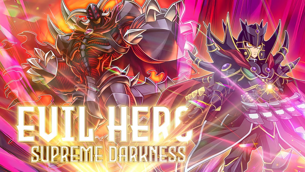 EVIL HERO IS INSANE! (SUPREME DARKNESS) 🔥 | Yu-Gi-Oh! MDPro3