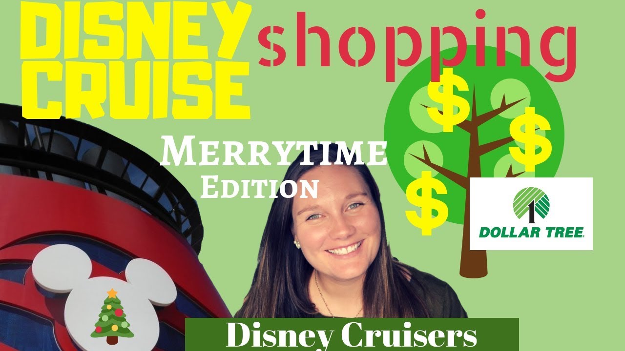 DISNEY CRUISE Merrytime Shopping at DOLLAR TREE | Stateroom Decor and Fish Extender Gifts