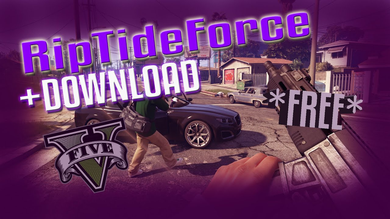 RIPTIDE Force BEST FREE GTA 5 MOD MENU + DOWNLOAD(PS3) (1.26/1.27)