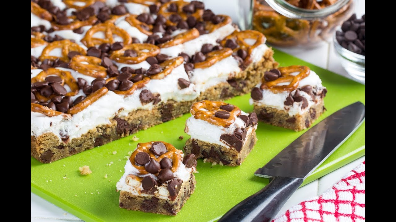 Pretzel S'mores Bites