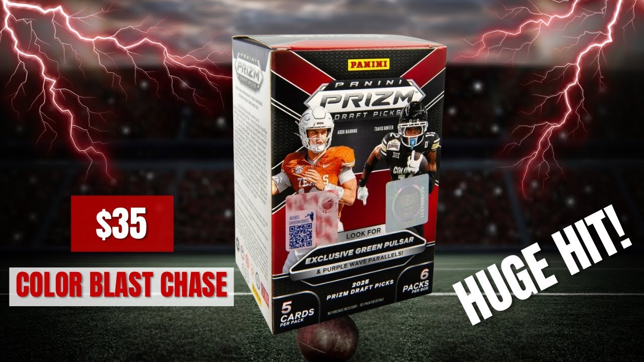 NEW PRODUCT ALERT! ‼️ | 2025 Panini Prizm Draft Picks Retail Blaster
