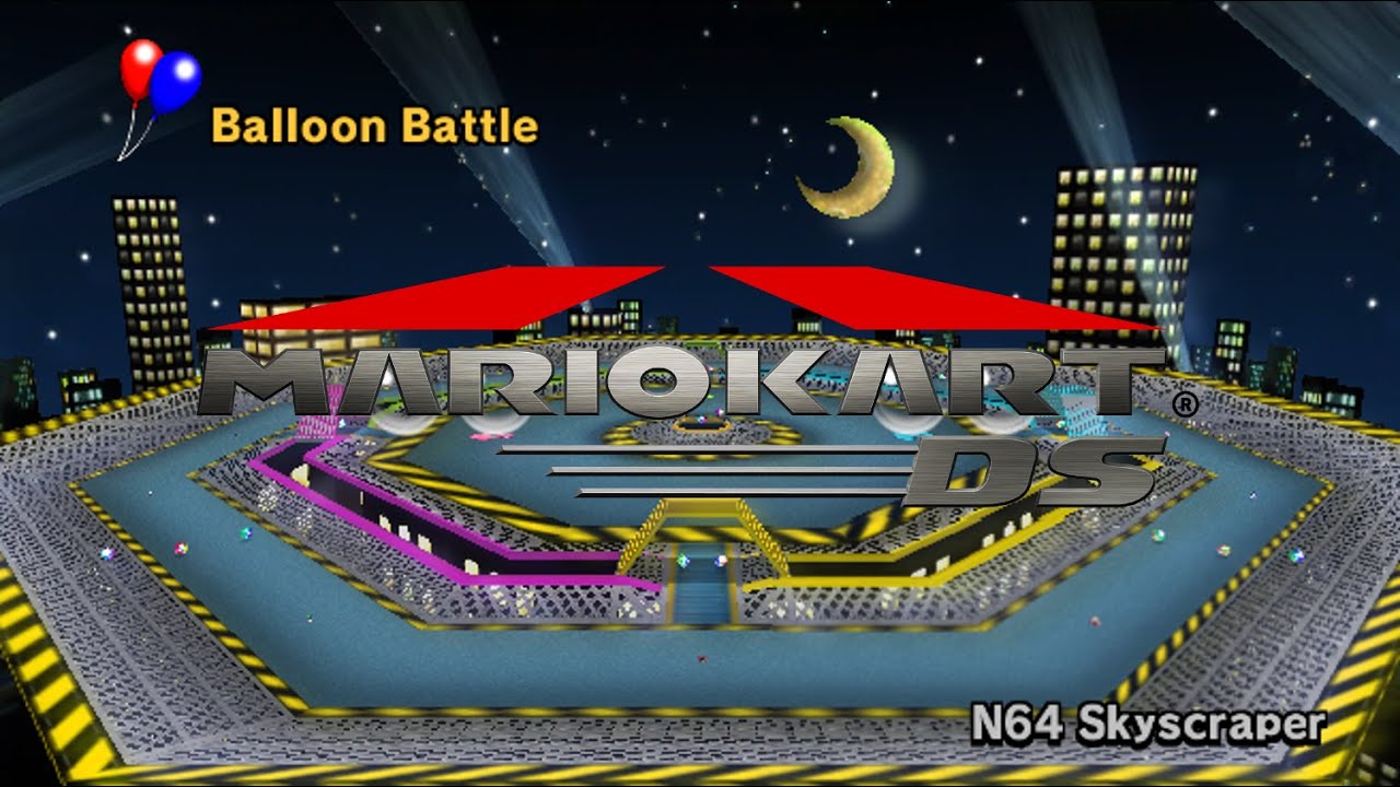 [MKDS Battle CT]N64 Skyscraper Version 1.0(links updated 2019)