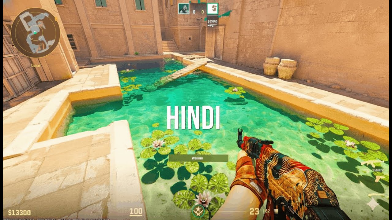 Basic reaction of monesy smoke or stair smoke in cs2 anubis
