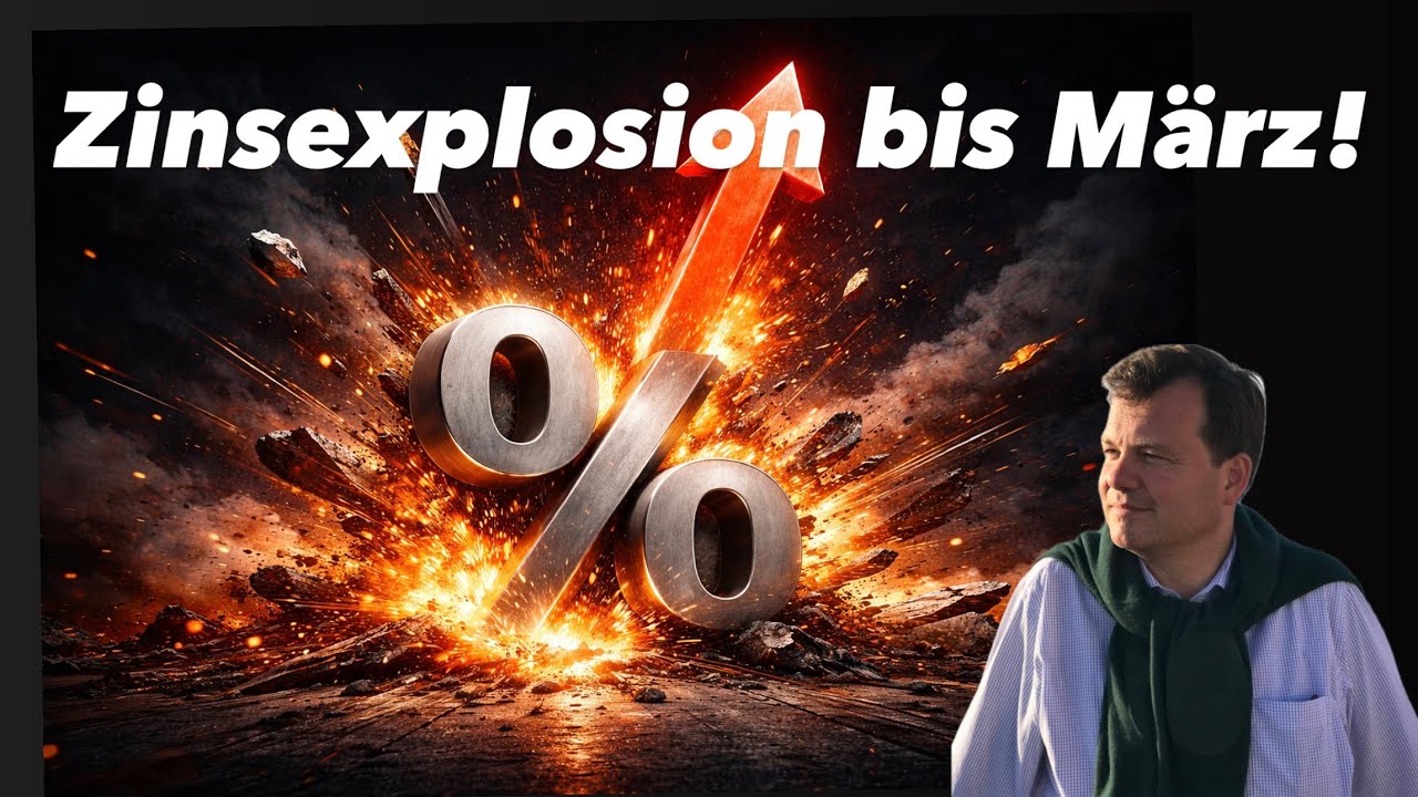 Zinsen werden bis M&auml;rz explodieren!