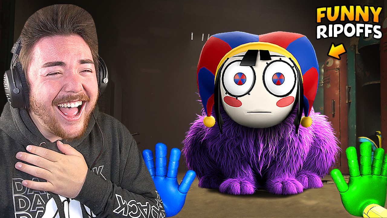 PLAYING POPPY PLAYTIME CHAPTER 3 RIPOFFS… (so bad and funny)