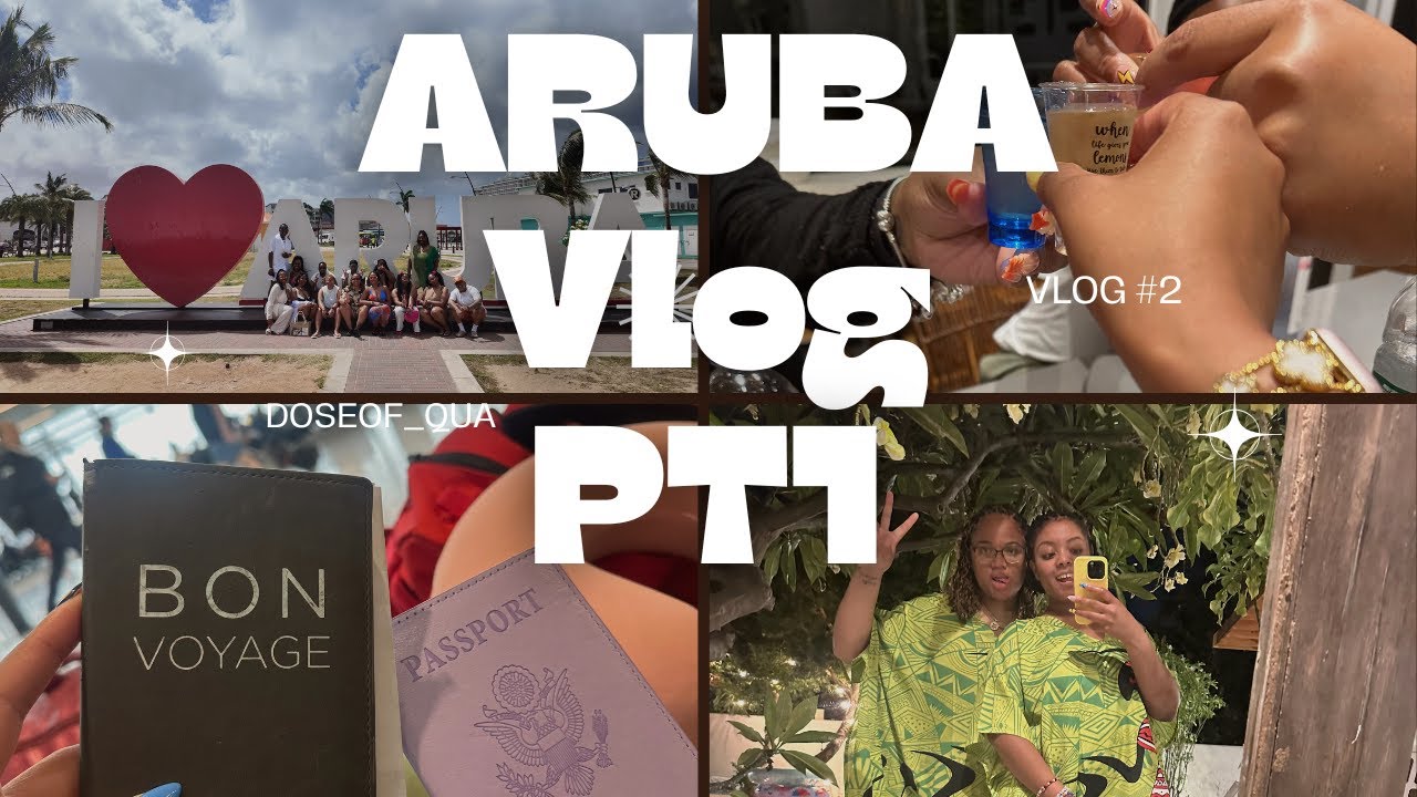Aruba Vlog Pt 1: De Palm Island, Game Night, Azia