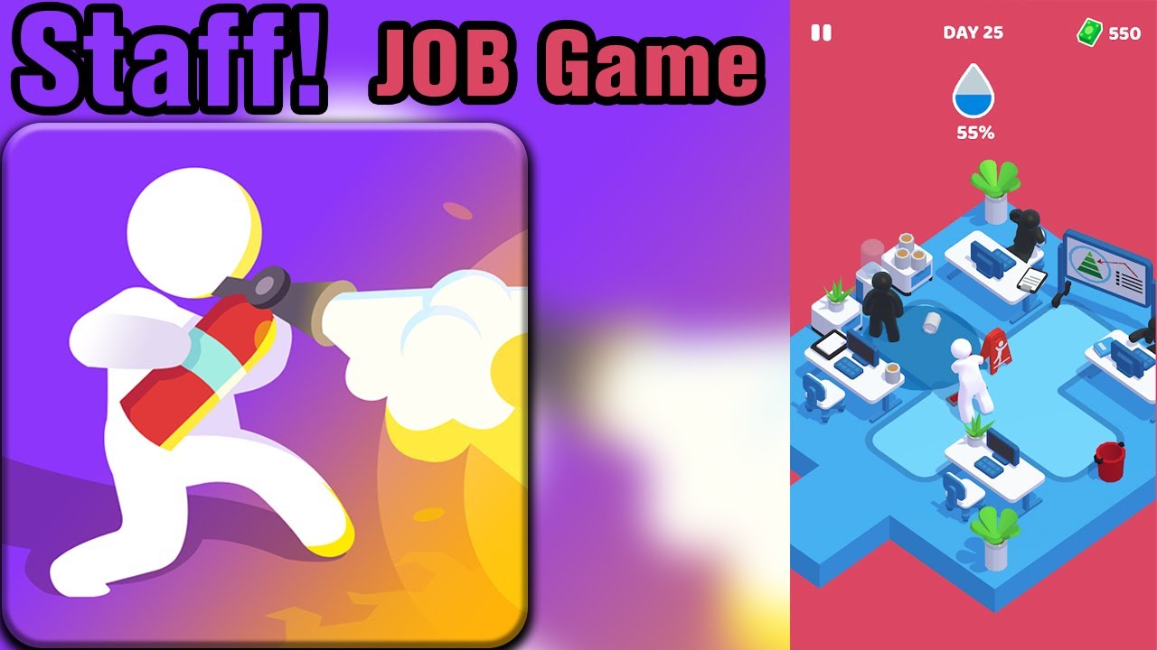 Staff! - Job Game & Life Simulator Game | Real Life Simulator - Gameplay
