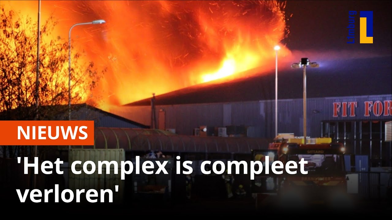 Grote brand in sportcomplex Sittard | 1Limburg