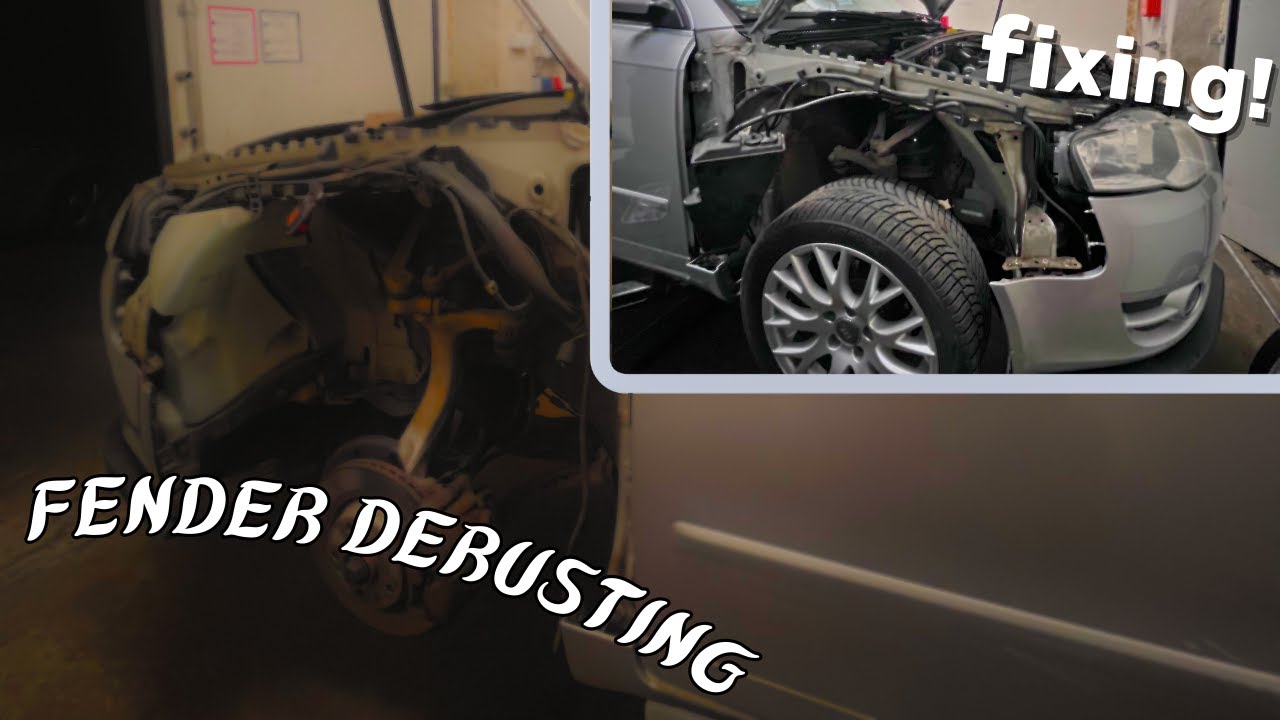 E46 muffler stuff and fixing my Audi A4