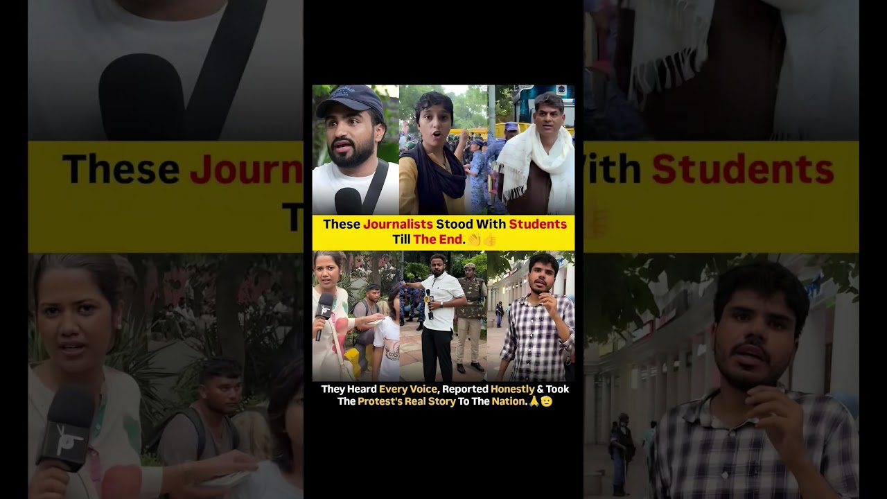 Journalists Who Stood With Students Until the End | Real Stories From the Protest