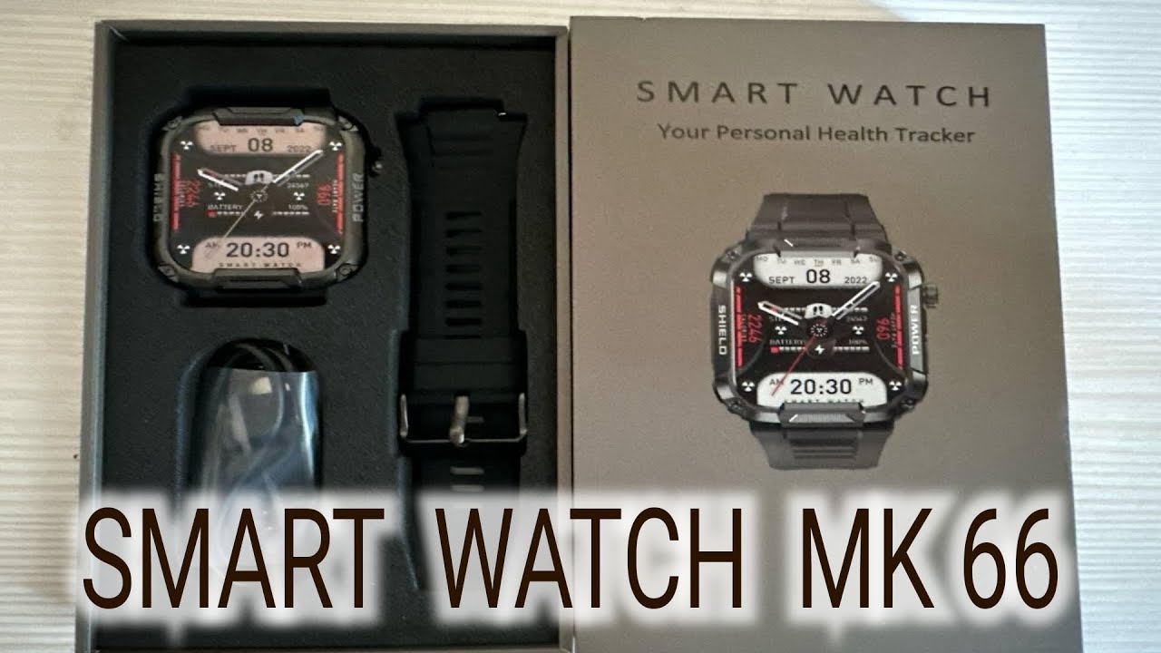ОБЗОР SMART WATCH MK66 Недорогие Стильные Смарт часы с большим дисплеем с МИКРОФОНОМ и ДИНАМИКОМ