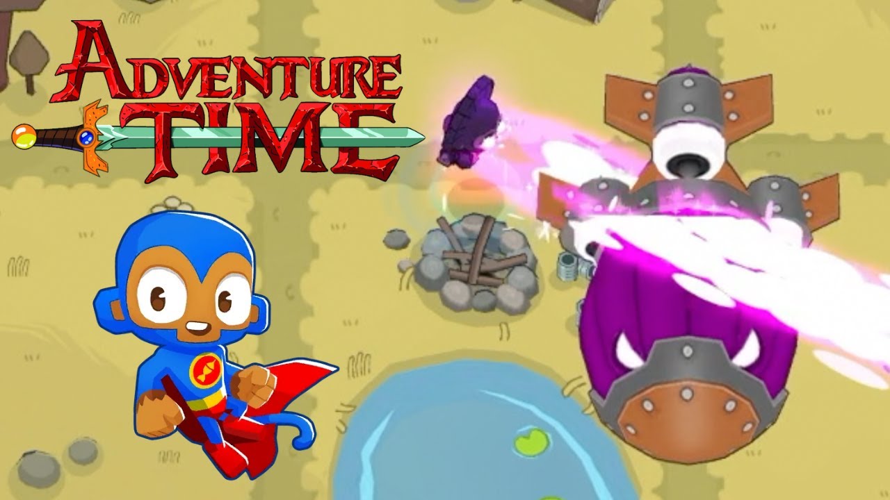 Can Supermonkey beat a B.A.D Bloon? | Bloons Adventure Time TD