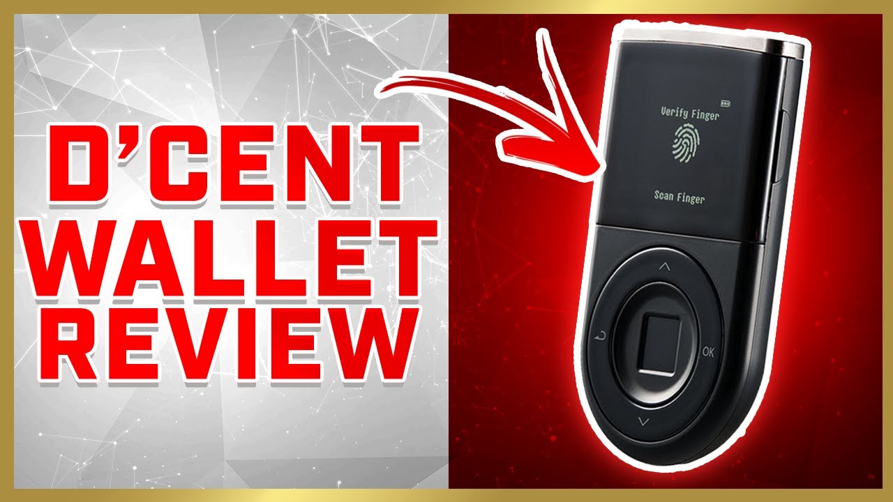 D'CENT Biometric Hardware Wallet | Review/Unboxing