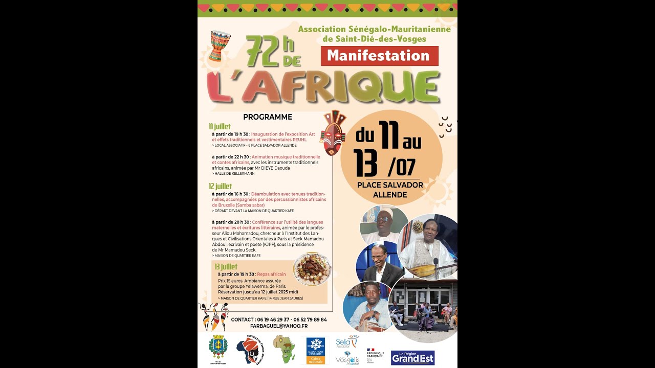 🛑 REGARDEZ : 72H DE L'AFRIQUE SAINT DIE DES VOSGES PARTI 1