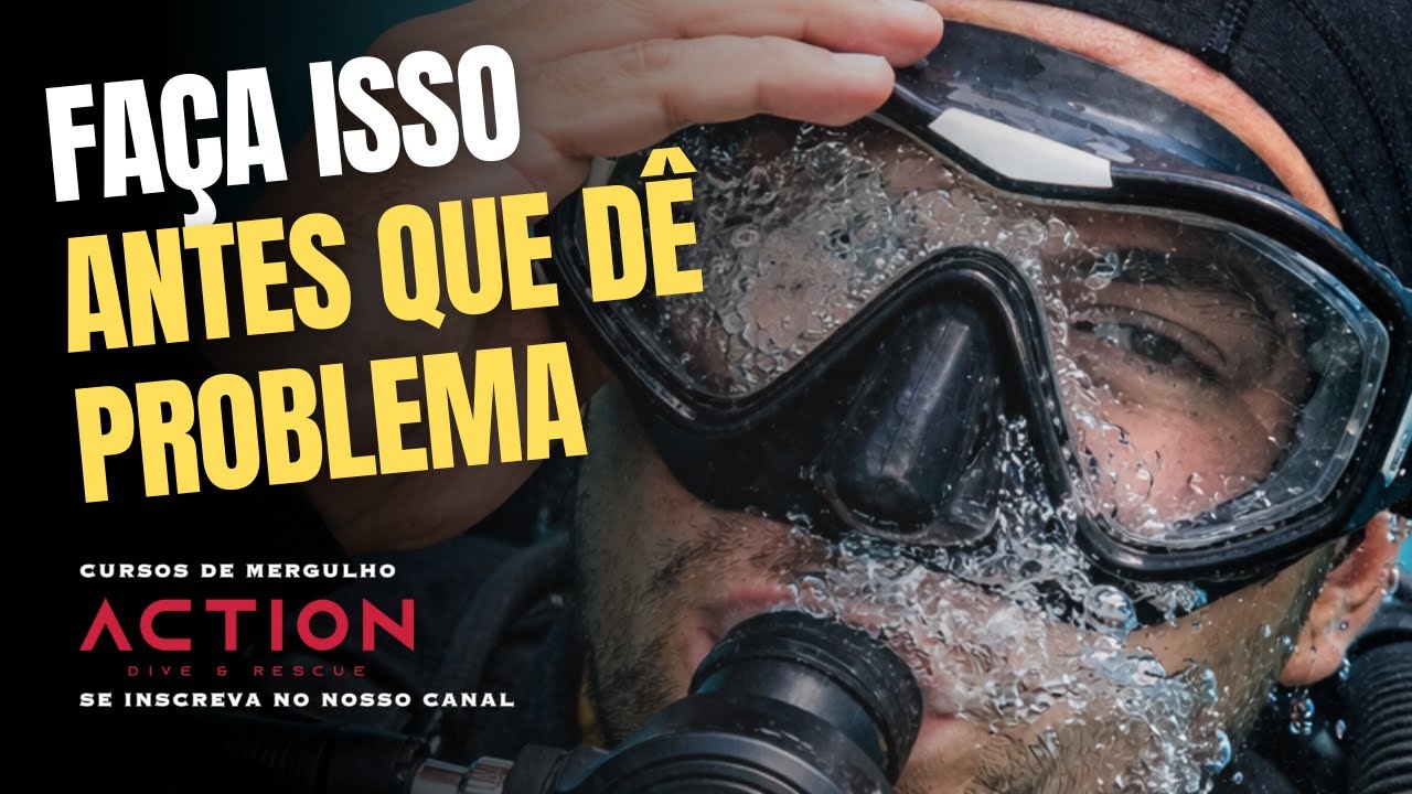Problemas com máscara no mergulho: por que ainda acontecem e como evitar