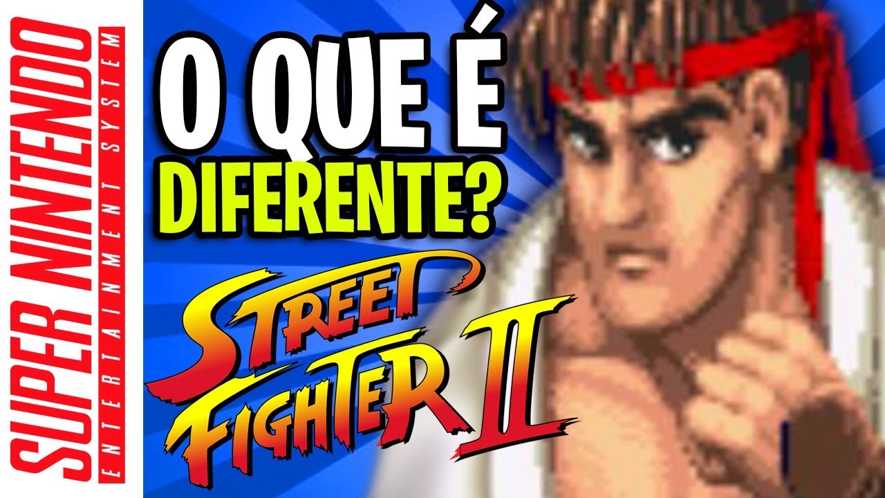 AS BIZARRICES DE  STREET FIGHTER 2 DE SNES: É BOM?